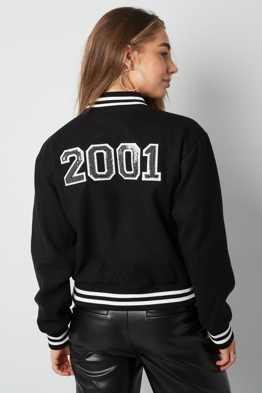 Bomber jacket sporty spice - Black h5Picture8